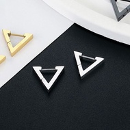 Khoen bông tai hình tam giác rẻ đẹp cá tính khuyến mãi hot trend hàn quốc kpop idol top top