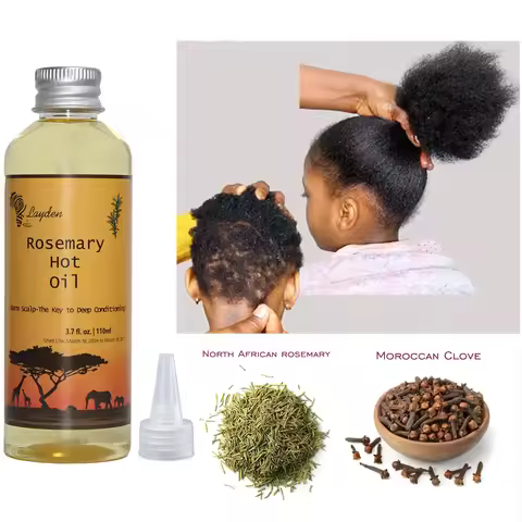 One Touch to Gorgeous 110 ml African Rosemary＆ Cloves Hot Oil Accelerate the Scalp to Deliver More N
