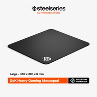 SteelSeries QcK Heavy Gaming Mousepad แผ่นรองเม้าส์ แบบ Control รุ่นหนาพิเศษ ผ้า Micro-woven cloth