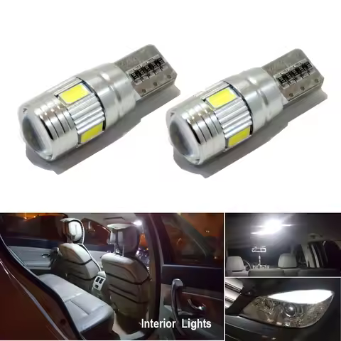 2x Error Free LED Canbus T10 W5W Led for SAMSUNG 5630 SMD For VW Golf 5 6 Polo Jetta Bora Passat 3C 