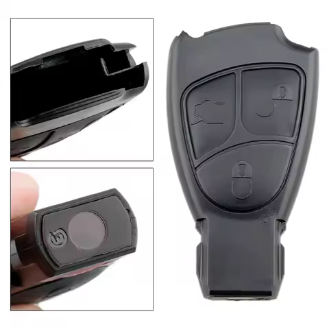 3 Buttons Smart Car Key Shell Case Replacement Fit for Mercedes / Benz W168 W202 W203 W208 W210 W211