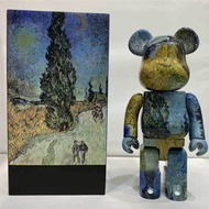 Medicom bearbrick 400% van gogh provence country road (oem)