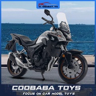 CBB 1:12 Honda CB400X Motorcycle Alloy Diecast Car Model Toy Sound Light Pull Back For Kids Boys Adu