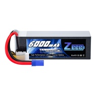 Zeee 22.2V 100C 6000mAh 6S Lipo Battery with EC5 Connector RC Battery for RC Car Truck RC Airplane H