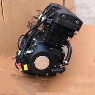CQJB High Quality 2 Cylinder Carburetor 350CC Water Cooled N19 Engine YY350 Motorcycle Engine