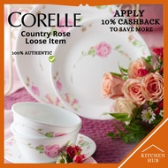 Corelle Loose Country Rose Dinner Plate Soup Plate Soup Bowl Bread Butter Plate Luncheon Mug Cup Ser