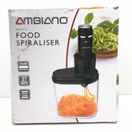 AMBIANO 3 BLADE Electric Food Spiraliser Kitchen Vegetable Slicer Spiral Slicer - LJ001