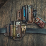 Wilderness Survival Storage Waist Bag Tool Bag Tool Leather Case Tool Waist Bag Tool Storage Bag Wat