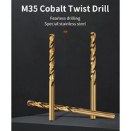 Drill Bit M35 / M42 Cobalt Metal Drilling Tool Special For  Stainless Steel
