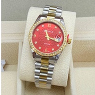 BONIA Luxury Ladies Watch Sapphire Glass Analog Quartz Date Steel Strap