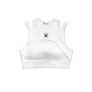DVRK - Áo Sports Bra Nữ Cotton Cao Cấp Kiểu Dáng Cut-Out Thể Thao Privé Very Busy-DVRK-23SS