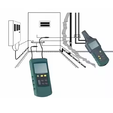 MS6818 Professional Cable Tester 30-400V AC/DC Metal Pipe Locator Wall Underground Inspect Interrupt