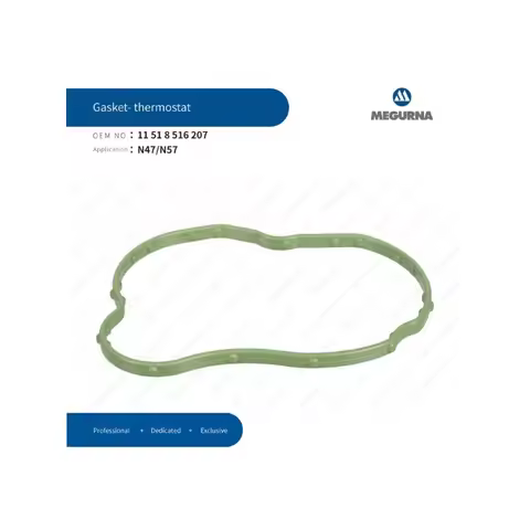 N47/N57 Engine Coolant Thermostat seal Gasket for BMW 125d 218d 225d 320d 335d 418d 430d 520d X1 X3 