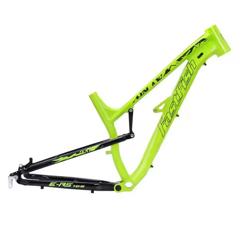 FastFish 27.5" MTB Full Suspension Frame High-Strength Aluminum 30.4mm Seatpost 135mm QR 2.4IN Max T