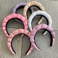 RANDOM cloud headband, Korean foam headband, plain Korean headband, adult headband