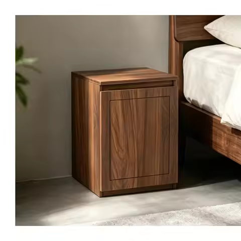 Hidden compartment bedside cabinet for home bedrooms, 2026 new model hidden furniture storage cabine