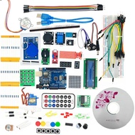 Starter Kit สําหรับ Arduino Uno R3 - Uno R3 Breadboard และผู้ถือขั้นตอนมอเตอร์/Servo/1602 LCD/สายจัม