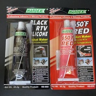Gam gasket merah hitam silicone / gasket maker silicone  red hitam