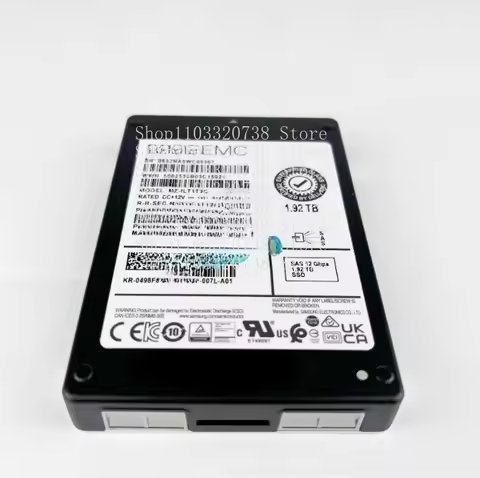For New Dell Compellent PM1643a 1.92TB 2.5-inch Enterprise Solid State Drive 498F8-