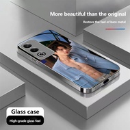 SongKang Actors Tempered Glass Case For Samsung S20 S21 S22 S23 S24 S25 Plus Ultra FE A25 A335G A35 