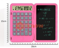 I know Calculator Basic Office Calculators with 6.5 Inch Writing Tablet and Pen Rechargeable Multifu