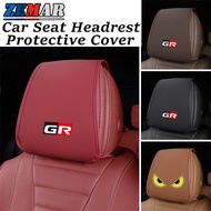 Toyota GR Car Seat Headrest Anti-dirty Protect Cover Car Headrest Towel Car Fashion Accessories for 