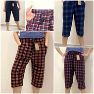 WOMEN CASUAL 3 QUARTER PANTS FREE SIZE WAIST MIX FLOWER.