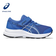 ASICS Kids CONTEND 8 Pre-School Running Shoes in Illusion Blue/Pure Silver