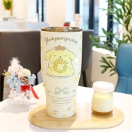 【Sanrio 三麗鷗】不鏽鋼真空酷樂杯 冰霸杯900ml- 布丁狗