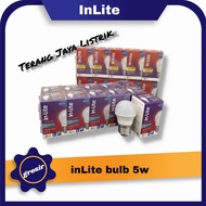 Inlite Led Bulb 5 watt 5w White Yellow INB007