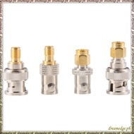 [S D K G] 4Pcs BNC To SMA Type Male Female  Connector Adapter Test Converter Kit Set
