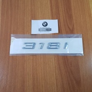 Letter Number Emblem 318I Bmw E36 E46 E90 F30 E30 Etc. Luggage Position