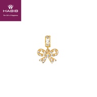 HABIB Oro Italia 916/22K White and Yellow Gold Charm GCM90041020-BI (22K Gold)