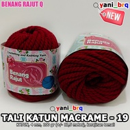 KATUN MACRAME COTTON ROPE 19 MAROON (Weight 100 Grams)