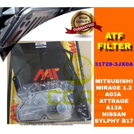 31728-3JX0A & 31726-3JX0A MIRAGE 1.2 A03A ATTRAGE A13A NISSAN SYLPHY B17 Auto Transmission Filter
