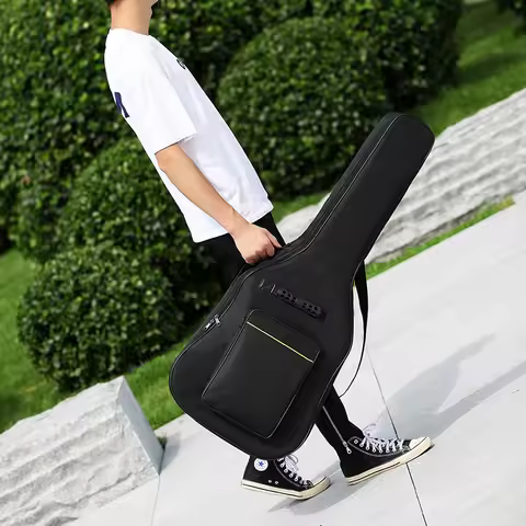 36/38/40/41 Inch Waterproof Oxford Fabric Guitar Case Gig Bag Straps Padded Classical guitar bag Bac