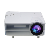 全城熱賣 - H80迷你家用投影儀微型便攜led高清1080P小型投影機（白色）
