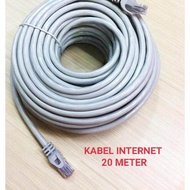 KABEL INTERNET WIFI ROUTER 20 METER RJ45 - KABEL LAN WIFI 20 METER