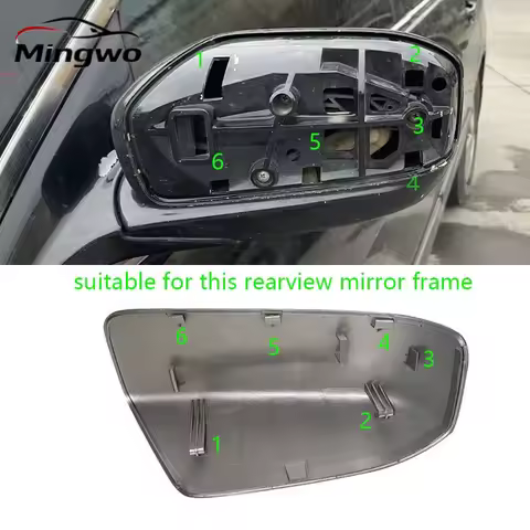 Car Accessories Rearview Mirror Cover Lid Case Shell For Honda Accord 2003 2004 2005 2006 2007