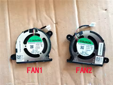 Laptop cpu gpu cooling fan for Dell xps 2020 13 9300 9310 P117G WX28K FRK0V EG50040S1-CI40-S9A EG500