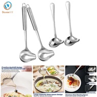 [Dovewill] 4Pcs, Sauce Ladle, with Pouring Spout, Versatile, Easy to Clean, Durability, Accessories,