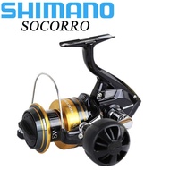 SHIMANO Saltwater Spinning reel SOCORRO SW Sea Fishing Reel 5000-10000 4+1BB Aluminum Spool 10-12kg Power HAGANE GEAR