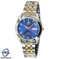 Orient 3 Star Automatic Blue Dial Watch SAB0D001D8
