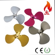 {EGT}Aluminum Fireplace Fan Components 3 Leaf 8 Leaf Replacement Parts 8 Colors Heat