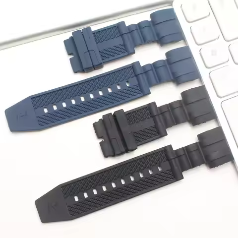 26mm Rubber Watch Band Strap Fits for Invicta Bolt & Reserve & Jason Taylor Men's Wristband Watch Br
