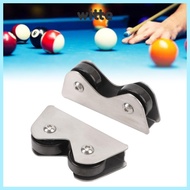 WITTE 2PCS Billiard Cue Straightness Detector, Dual Roller Set Stainless Steel Billiard Cue Roller, 