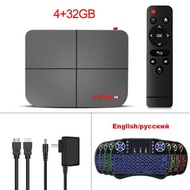 AX95 Smart TV Box BD ISO Dual Android 9.0 Amlogic S905X3 Lan 100M BT 4.0 TV Prefix 2.4G/5G Wifi 4K 6