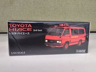 Toyota Hiace 3rd Gen 消防車 模型