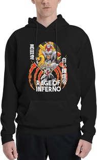 Ronin Warriors Anime Hoodie Sweatshirt Men's Pullover For Casual Long Sleeve Hoodies