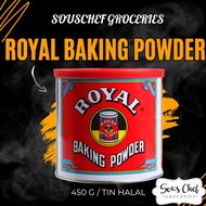 ROYAL BAKING POWDER 450G/TIN HALAL